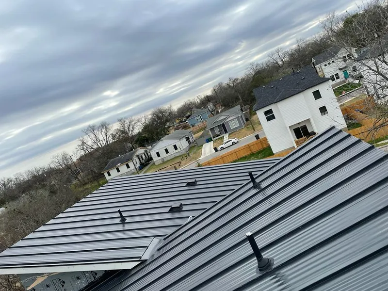 Standing seam metal roof panels with vents for Skylight Repair in Bayonne